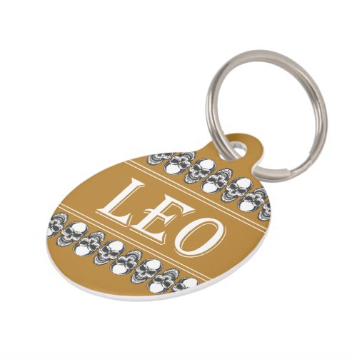 Leo pet tag