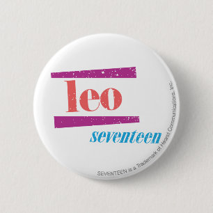 Leo Pink Button