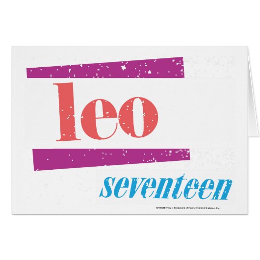 Leo Pink Cards (Front Horizontal)