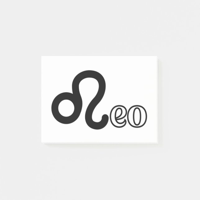 Leo Post-it Notes (Front)
