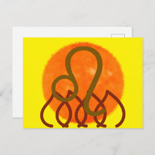 Leo Postcard