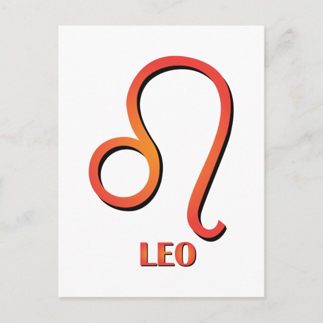 Leo Postcard (Front)