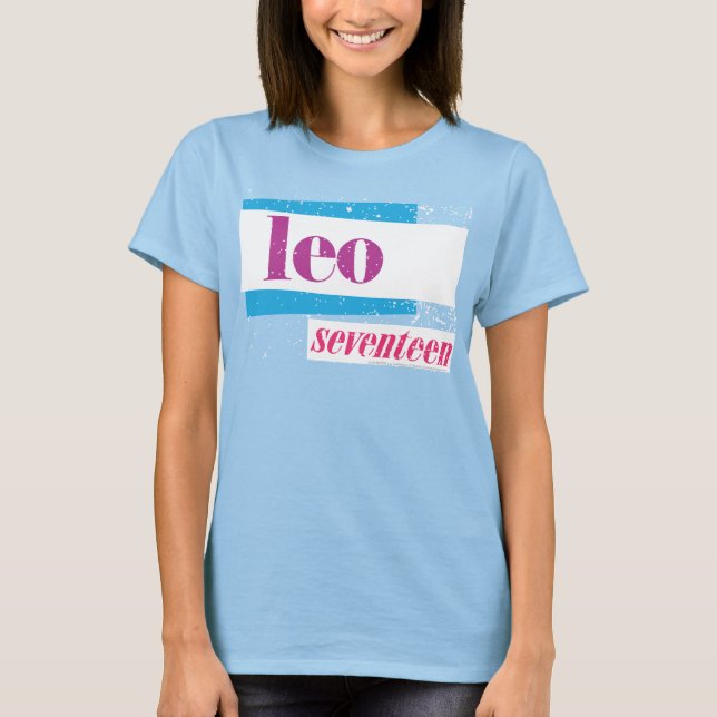 Leo Purple T-Shirt (Front)