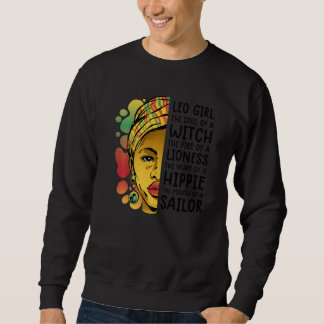 Leo Queen For Women Astrology Zodiac Girls Leo Sweatshirt