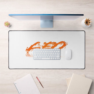 Leo Reflection Desk Mat