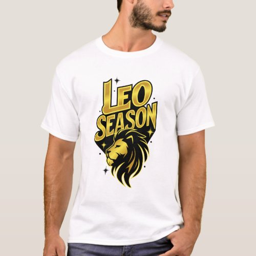 Leo Season Astrology Pride Zodiac Lion T_Shirt