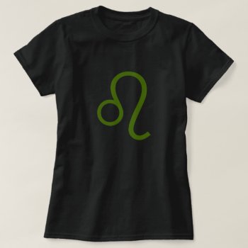 Leo Sign Zodiac Cosplay T-shirt by Cosplay_Shirts at Zazzle