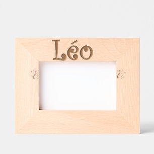 "Leo" Standing Photo Frame – Newborn Gift