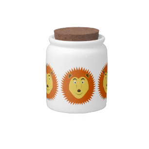 Leo Star Sign Lion Birthday Candy Jar