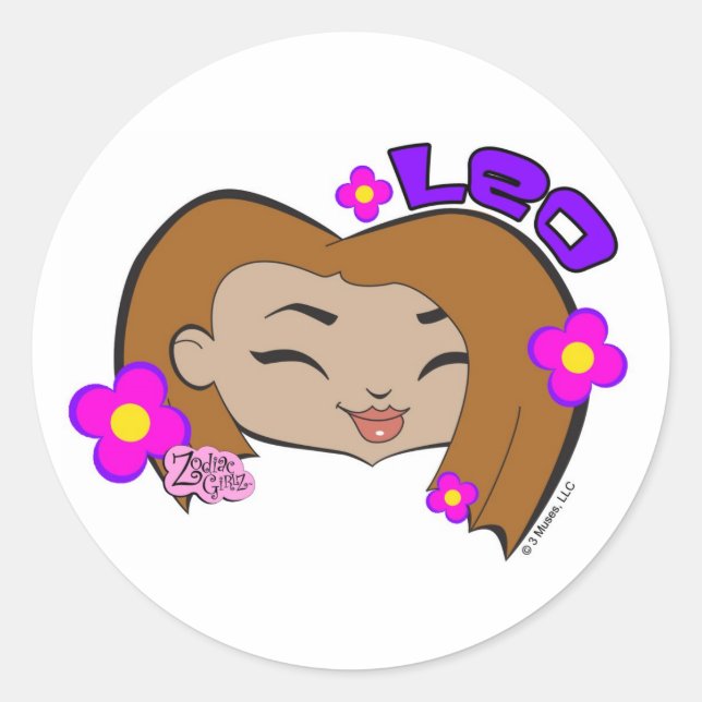 Leo Stickers (Front)