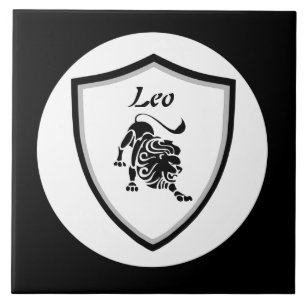 Leo symbol       ceramic tile