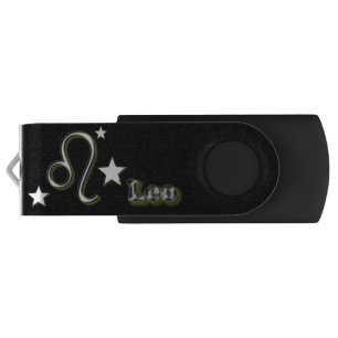 Leo symbol flash drive