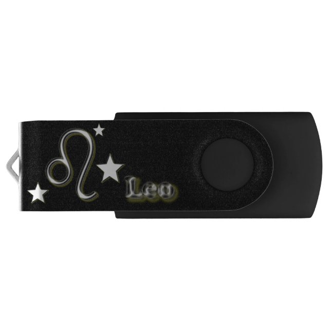 Leo symbol flash drive (Back)