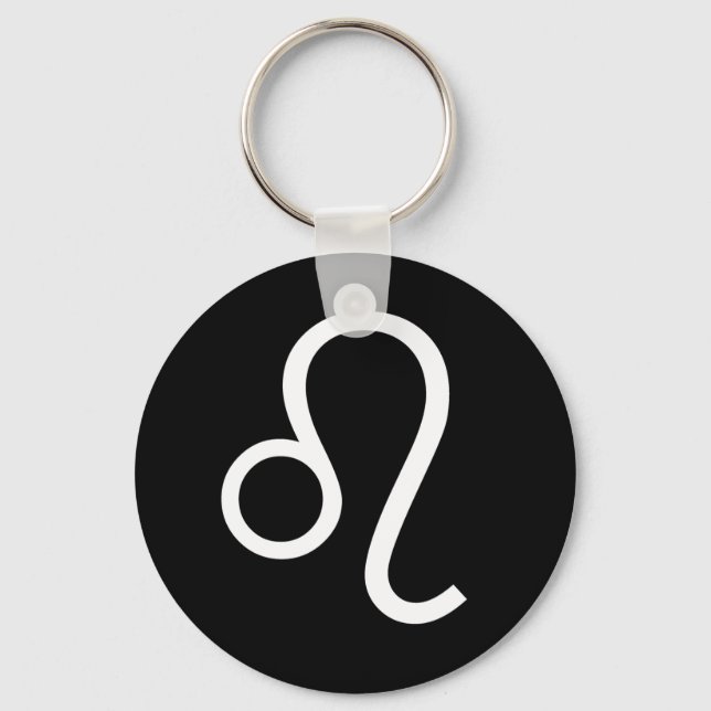Leo Symbol Keychain (Front)