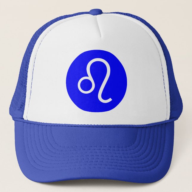 Leo Symbol Trucker Hat (Front)