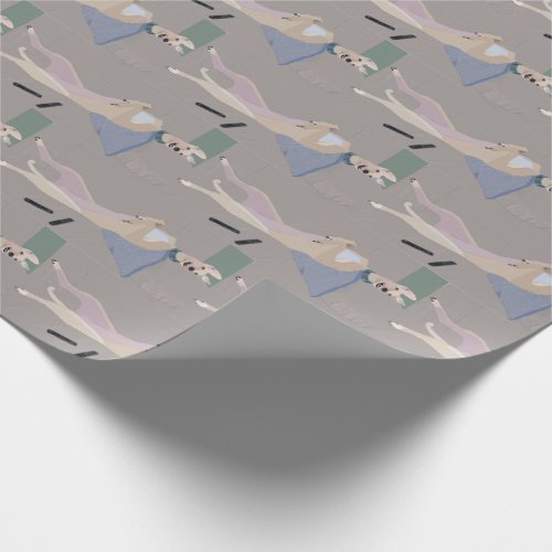 Leo the Greyhound Wrapping Paper 30X6