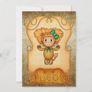 Leo the Lion Birthday - SRF Invitation