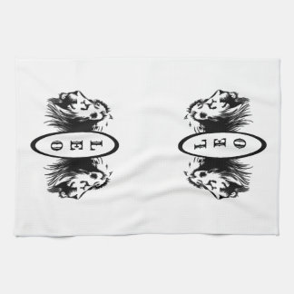 Leo the Lion Bookended Zodiac Kitchen Towel