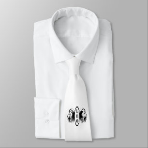 Leo the Lion Bookended Zodiac Neck Tie