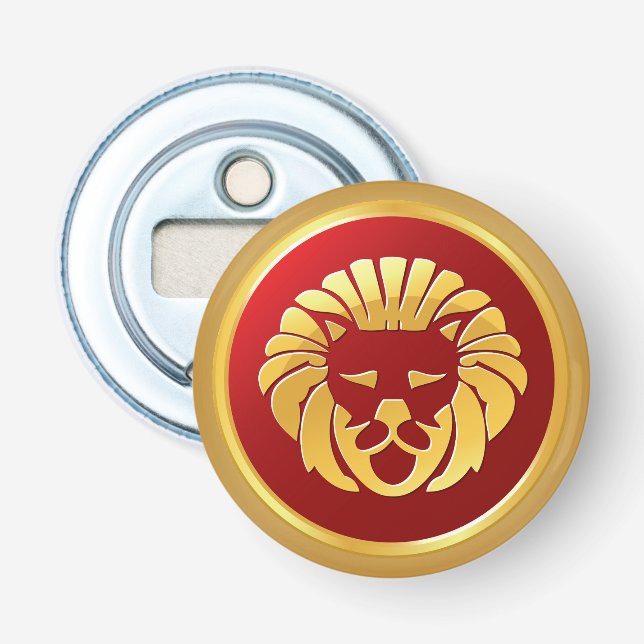 Leo The Lion Bottle Opener (Front)