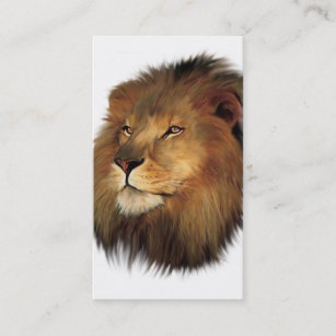Leo the Lion Business Cards
