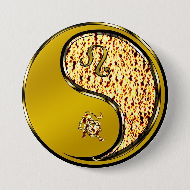 Leo the Lion Button (Front)