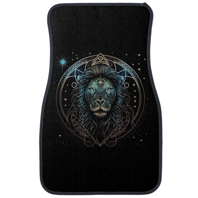 Leo the Lion Car Floor Mat (Front)