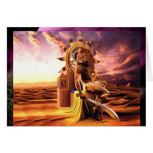 Leo The Lion Cards (Front Horizontal)