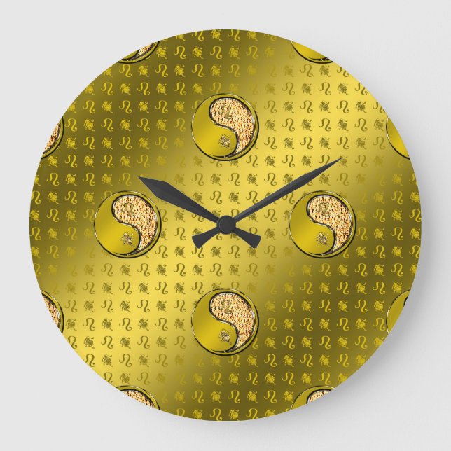 Leo the Lion Large Clock (Front)