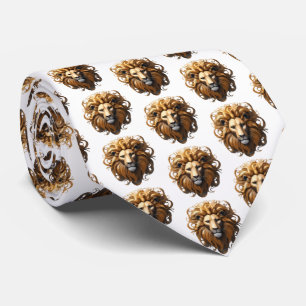 Leo The Lion: Zodiac's Fiery Birth Sign Neck Tie
