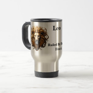 Leo The Lion: Zodiac's Fiery Birth Sign Travel Mug