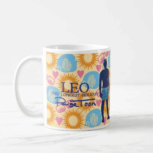 Leo - "The Longest Holiday" quotes mug (Left)
