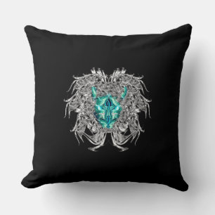 Leo – The Solar Flame Throw Pillow