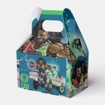 Leo Theme Party Favor Box