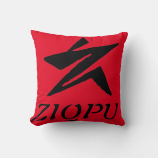 Leo throw pillow