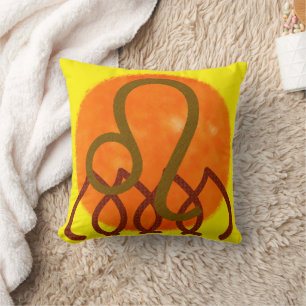 Leo Throw Pillow