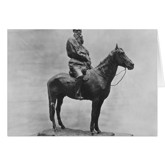 Leo Tolstoy riding Delire Cards (Front Horizontal)