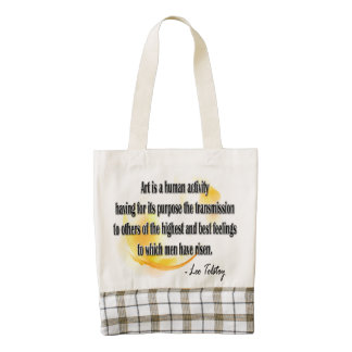 Leo Tolstoy Zazzle HEART Tote Bag