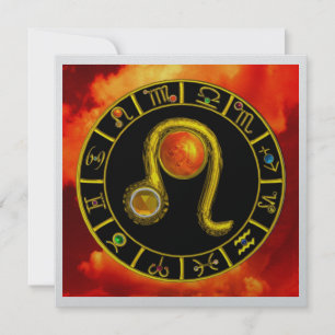 LEO TOPAZ , bright yellow red orange silver Announcement