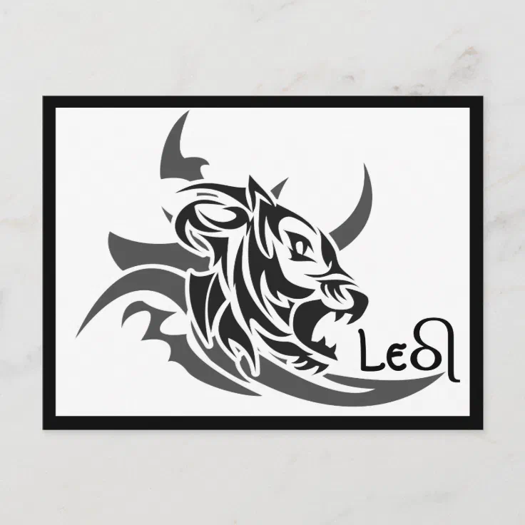 leo lion tribal