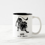 Leo Two-tone Coffee Mug at Zazzle