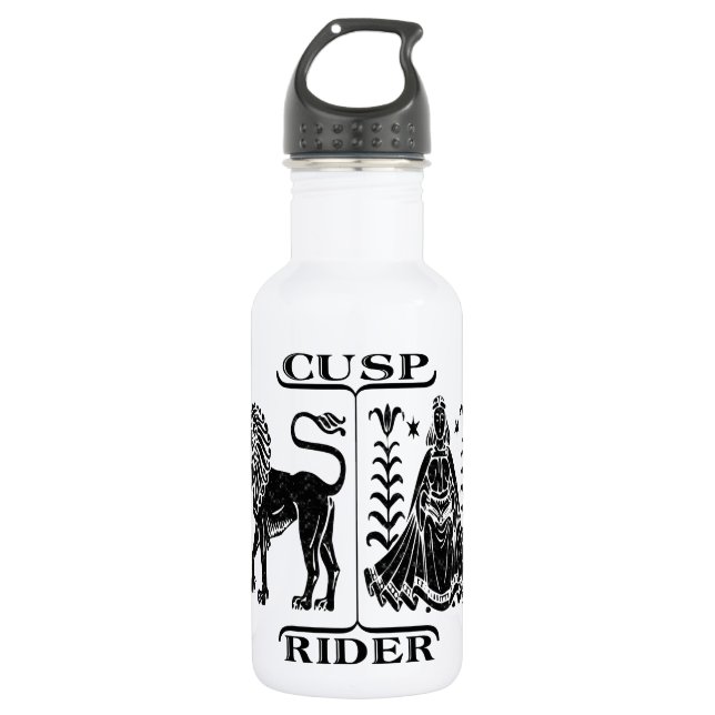 Leo/Virgo Stainless Steel Water Bottle (Front)