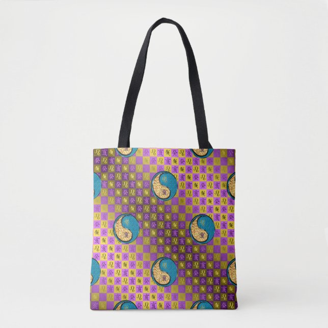 Leo & Water Boar Tote Bag (Front)