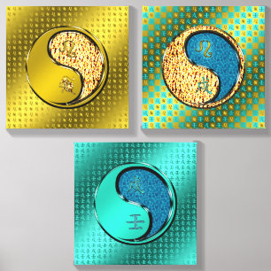 Leo & Water Dog Photo Tile