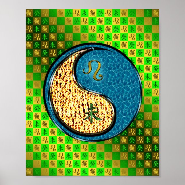 Leo & Water Goat Poster (Front)