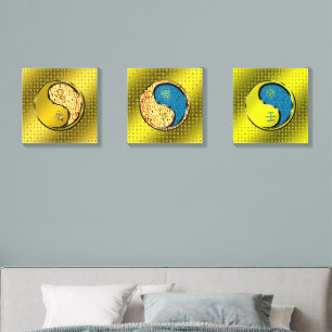Leo & Water Monkey Canvas Photo Tile