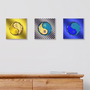 Leo & Water Ox Canvas Photo Tile