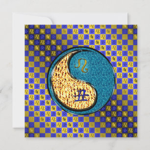 Leo & Water Ox Card