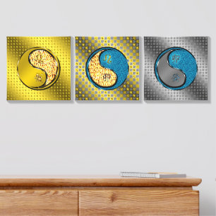 Leo & Water Rabbit Canvas Photo Tile