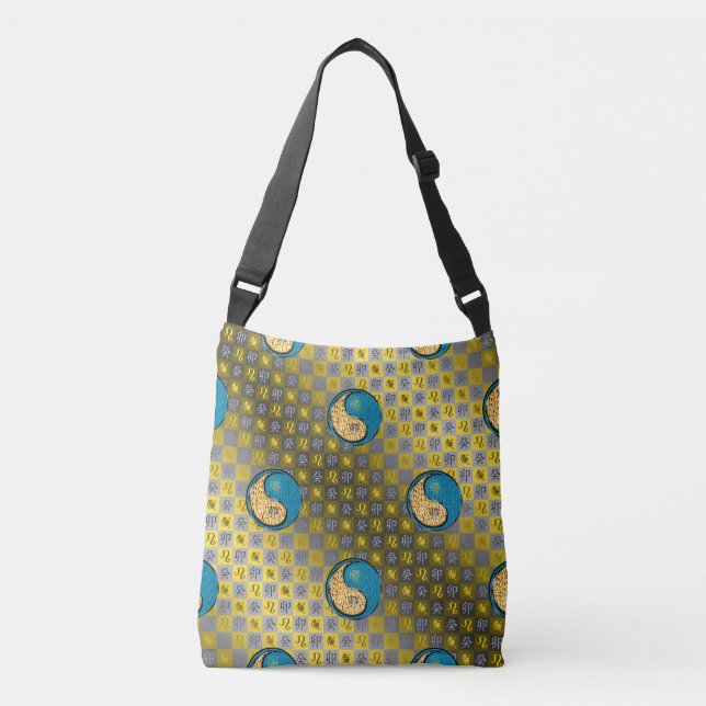 Leo & Water Rabbit Crossbody Bag (Front)